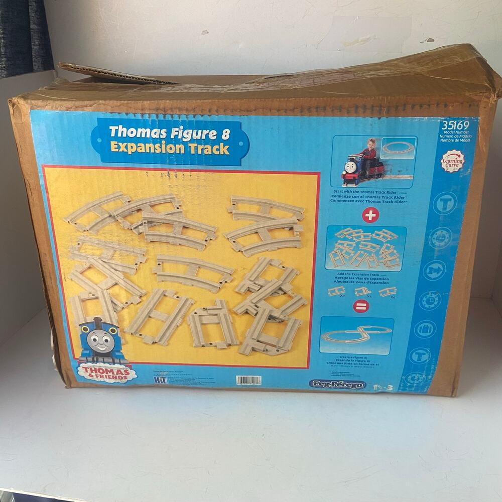 Thomas & Friends Ride-On Figure 8 Expansion Track Rider Set In Box Peg Perego